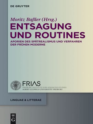 cover image of Entsagung und Routines